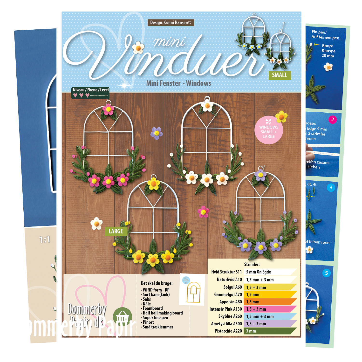 Mini Vinduer - Opskrift