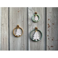 Julekugler Mini Rings - Opskrift