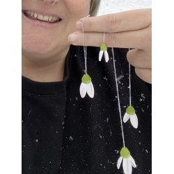 Ide-side Quilling Vinterg�kker (med trin for trin fotos) 