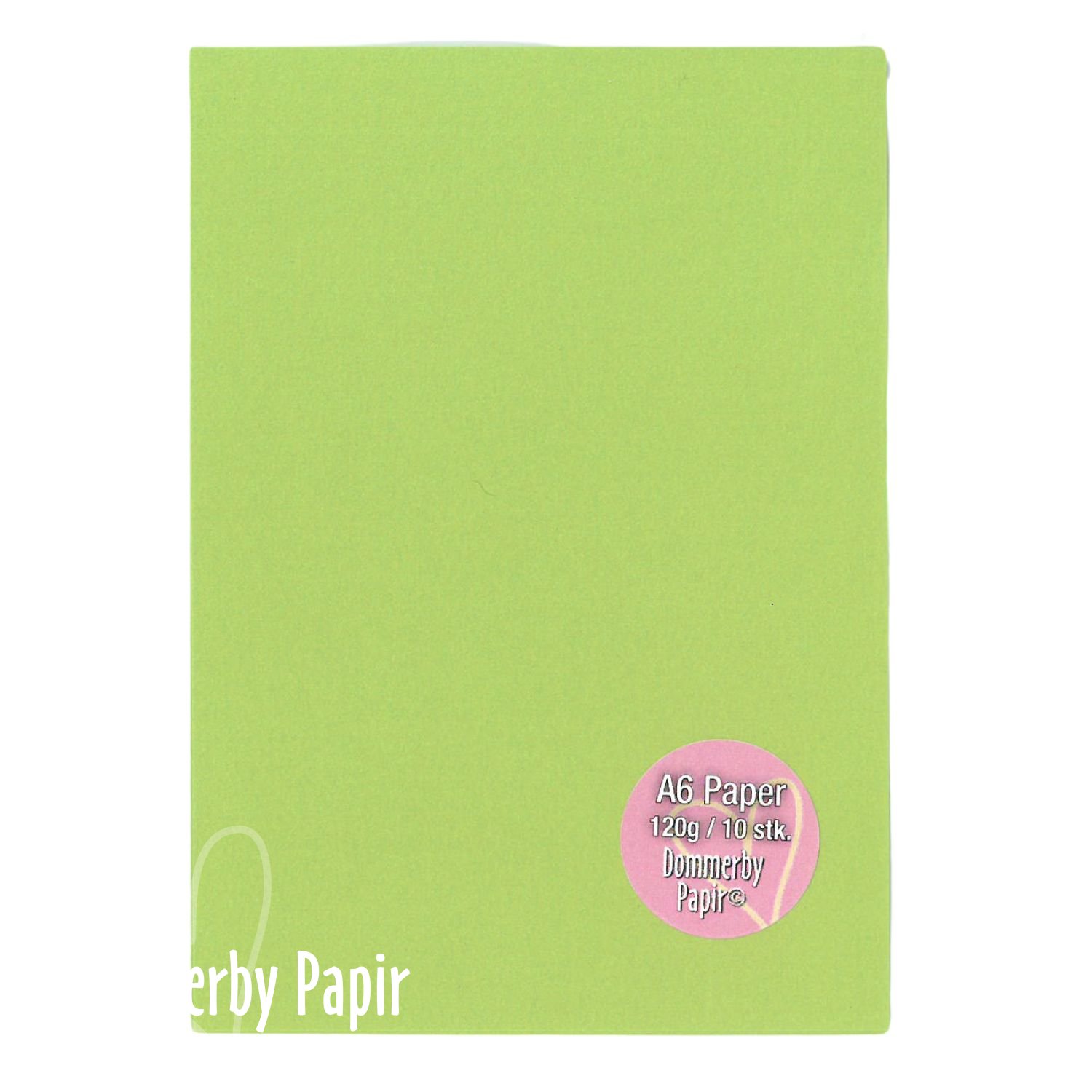 Papir A6 - Lime