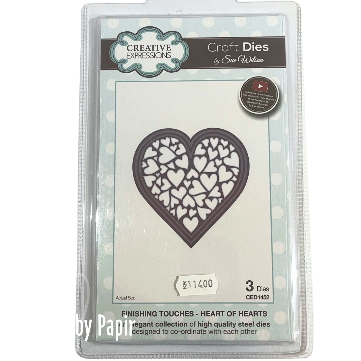 Creative Expressions - Die - Heart of hearts