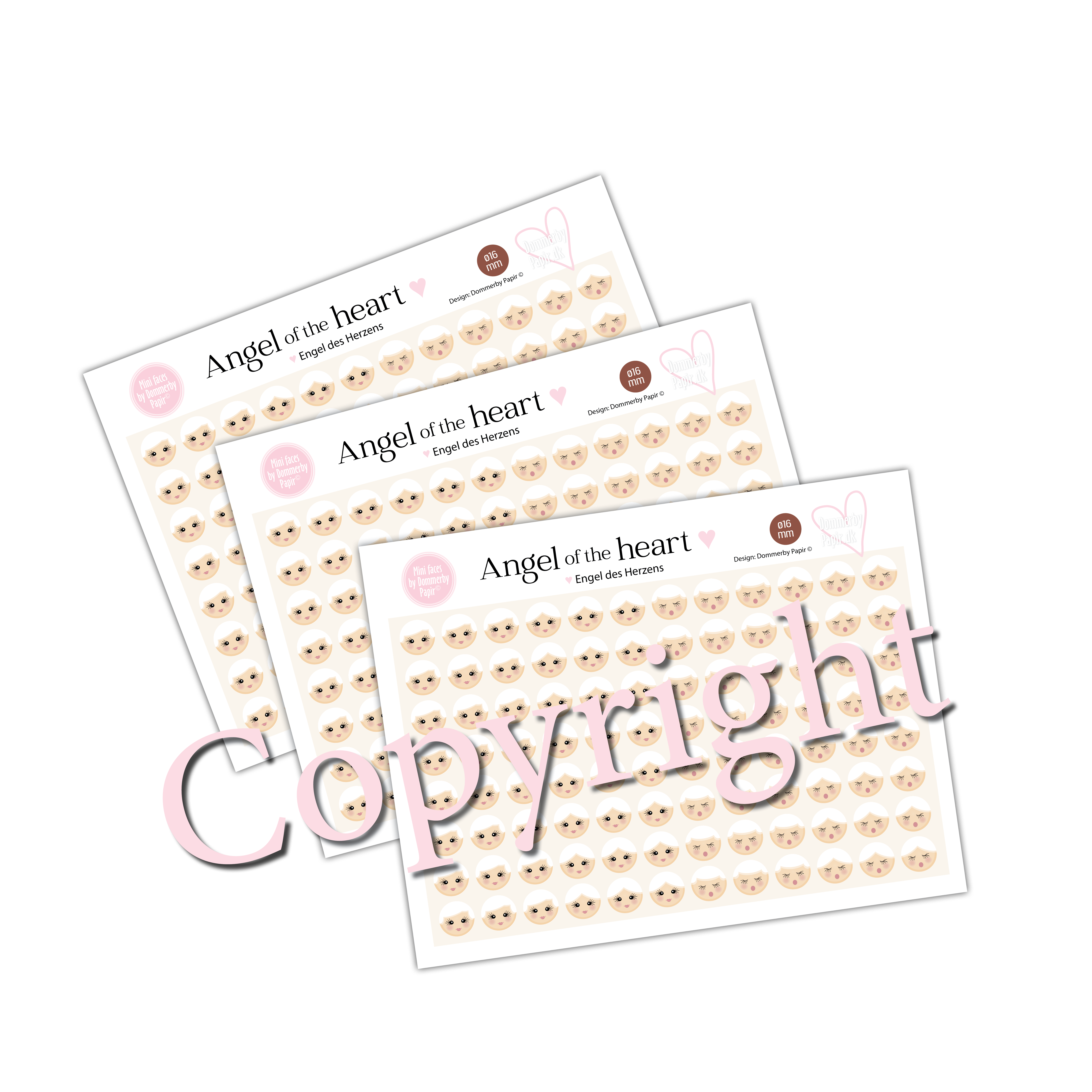 Angel of the Heart Ansigter - Tilbehr