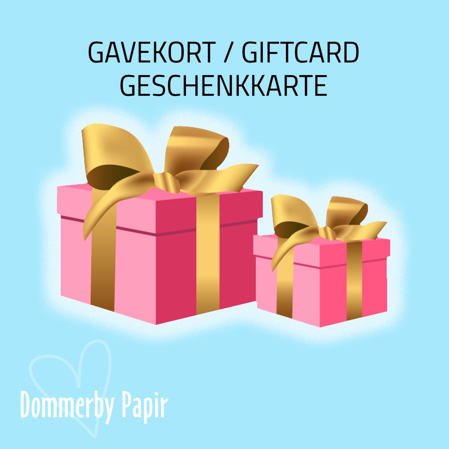 DIGITALT GAVEKORT