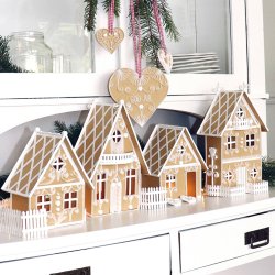 Gingerbreadhouses - Opskrift