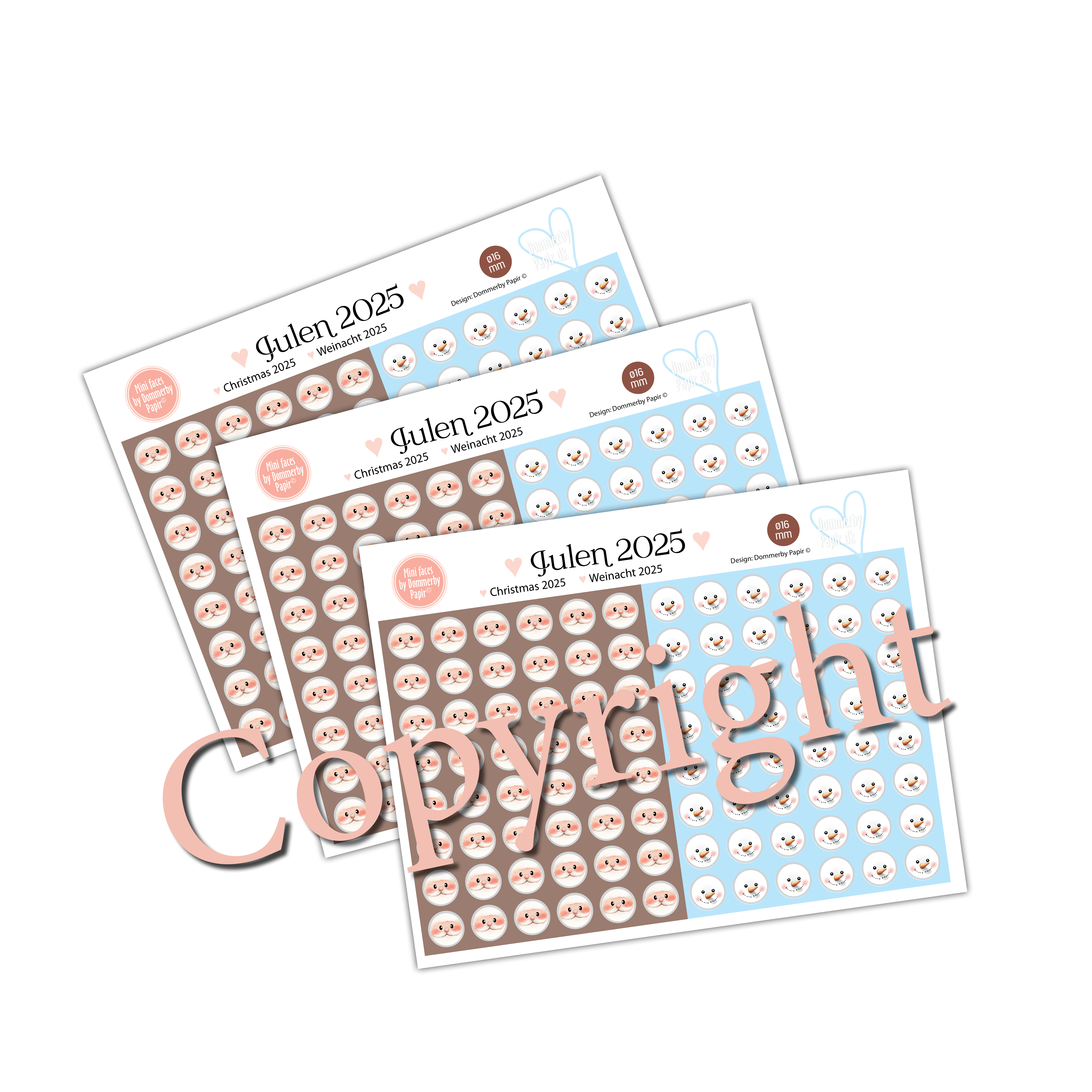 Julen 2025  Ansigter - Tilbehr