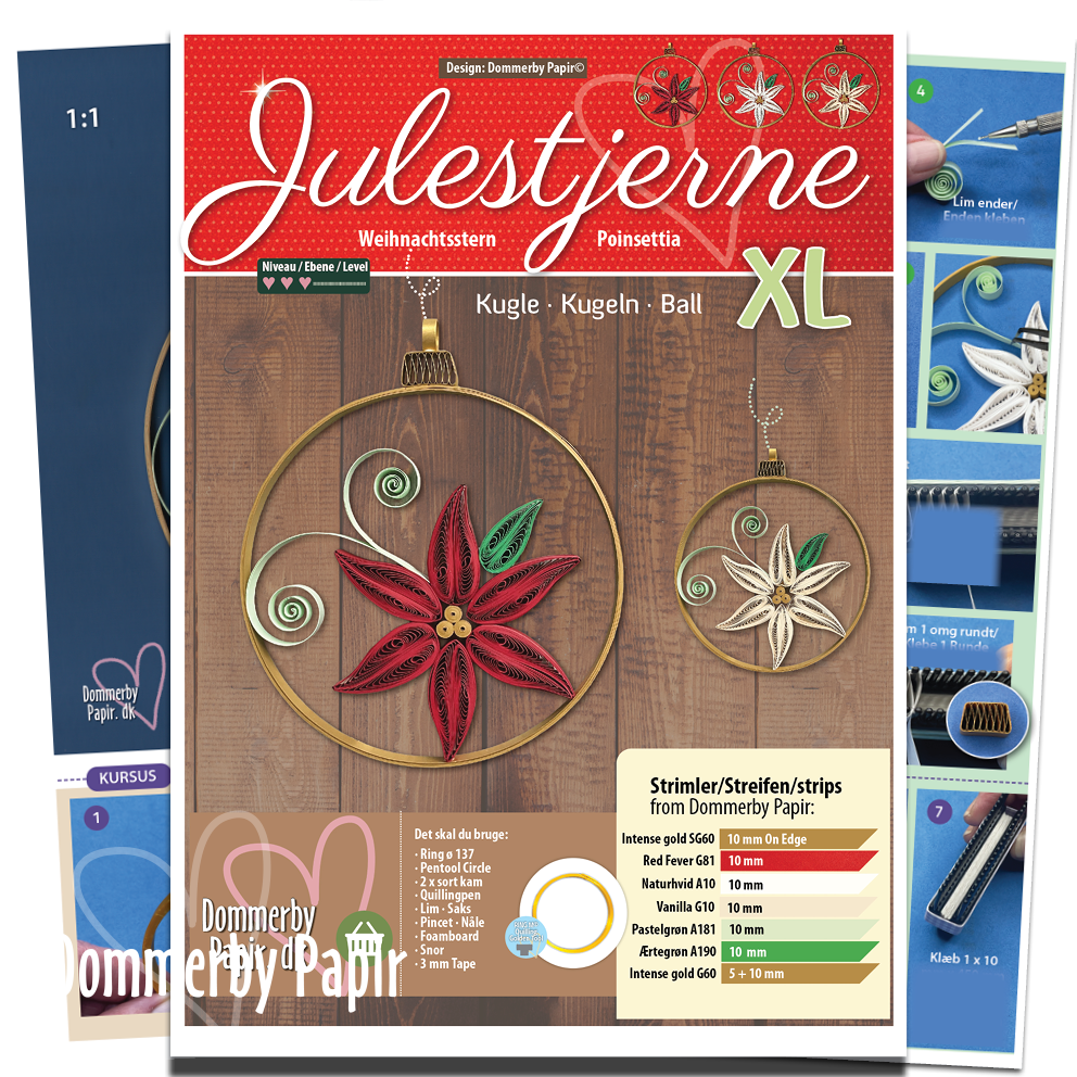 Julestjerne Kugle XL - Opskrift
