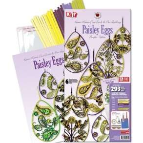 Karen Marie Opskrift Kit - P�ske �g Lilla/Gul