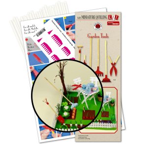 Karen Marie Klip Opskrift kit - Garden Tools