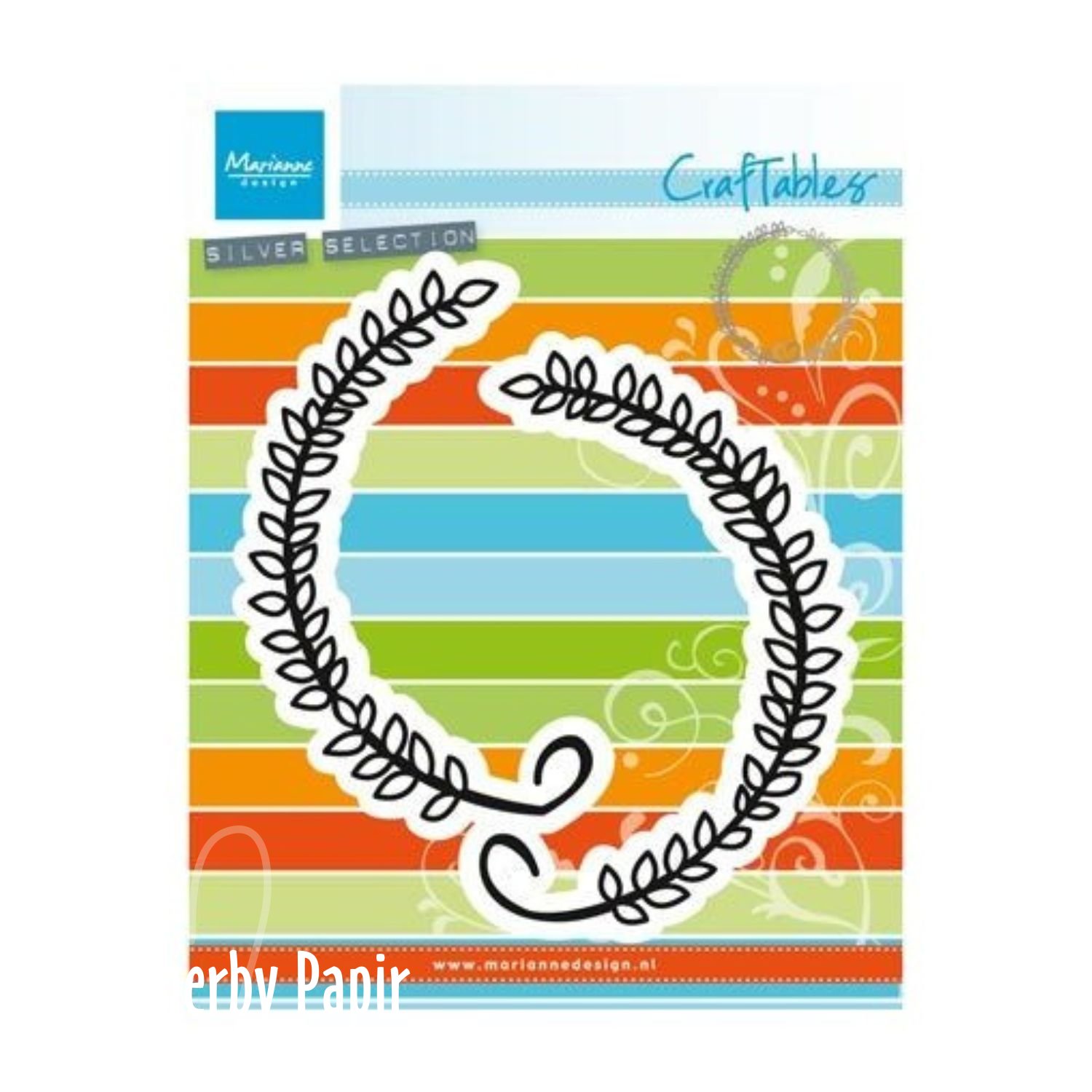 Marianne Design - Die - Laurel with heart