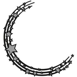Marianne Design - Die - Stars Semi Circle