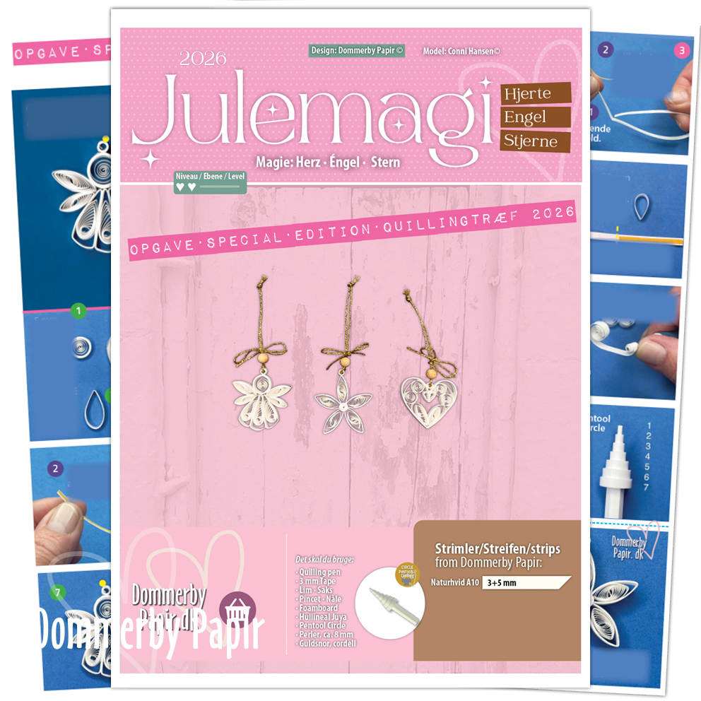 Julemagi fra QuillingTr�f 2026 - Opskrift