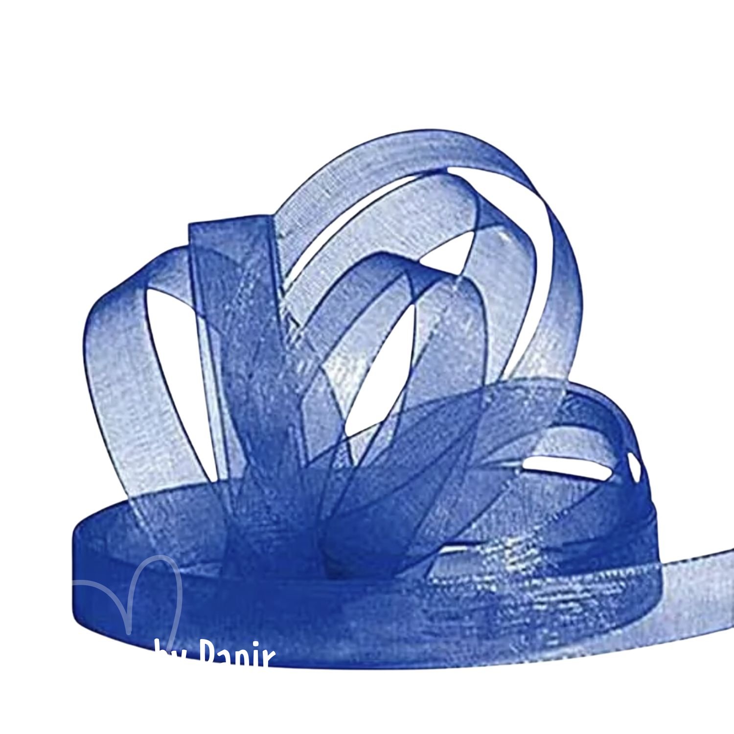 Organza bnd 6 mm - Bl
