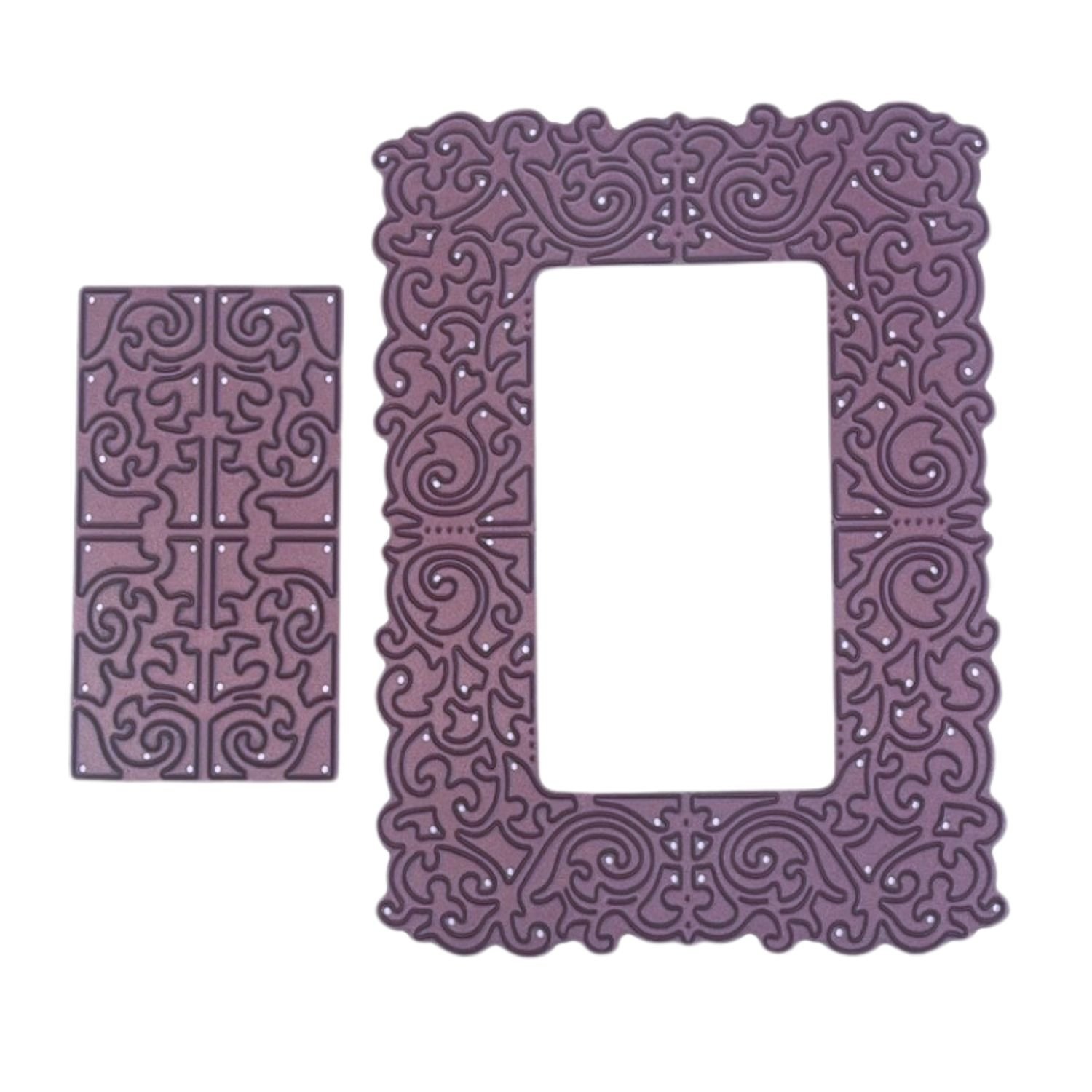 Cherry Lynn Designs - Die - Alpine Flourish Doily Ramme