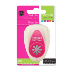 Blomst Daisy Punch - Vaessen - 9,5 mm