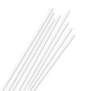 Quillingstrimler White Lilac dots, 3 mm KMK