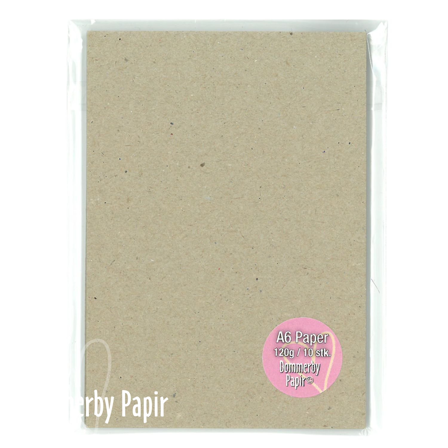 Papir A6 - Natur