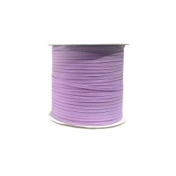 Satinbnd Lys Lilla - med struktur, 3 mm Ml: 4 mtr.