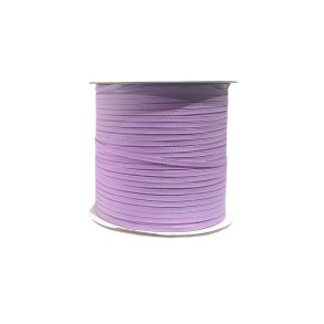 Satinbnd Lys Lilla - med struktur, 3 mm Ml: 4 mtr.