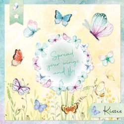 Scrap Sheets blok - Paper Pad Beautiful Butterfly