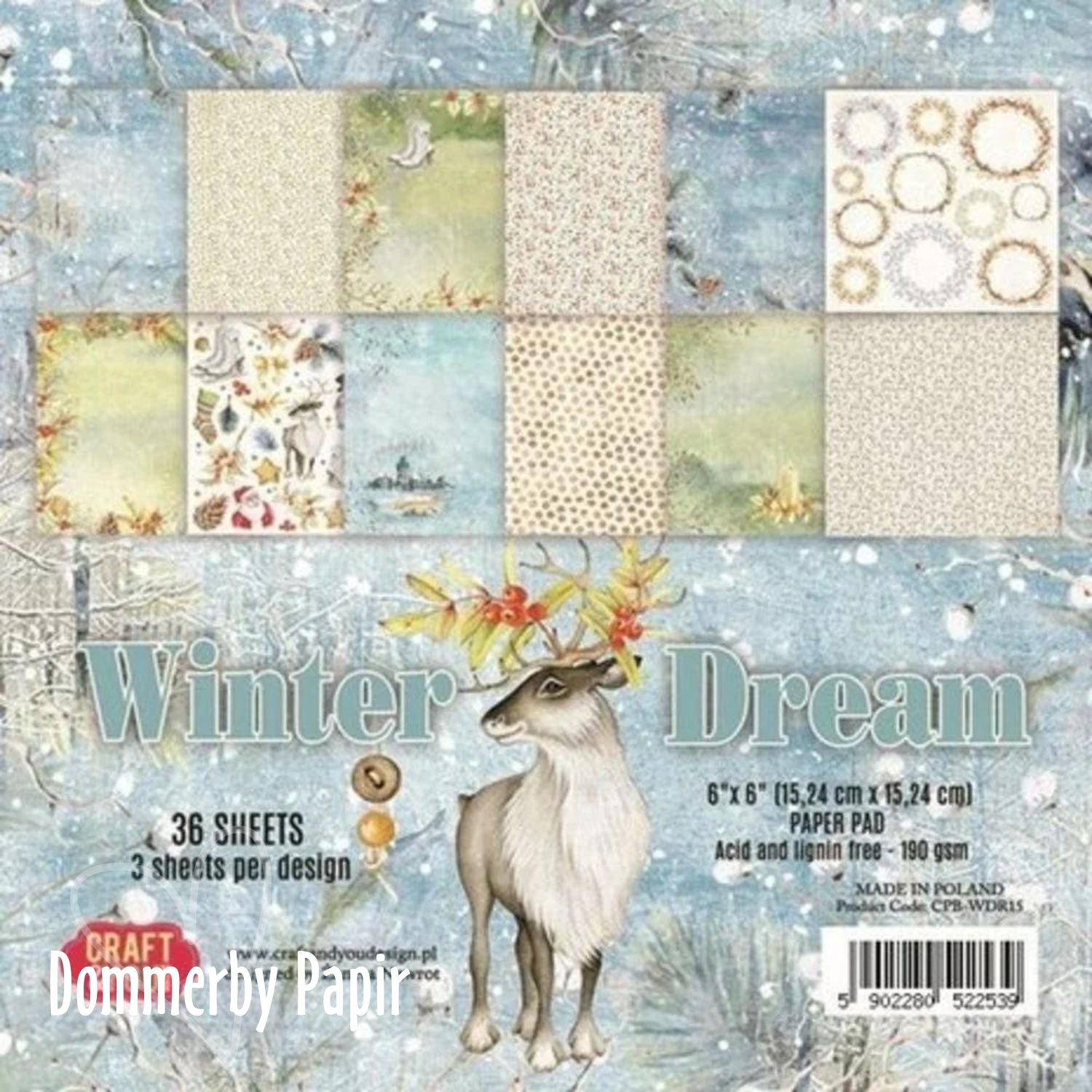 Scrap Sheets blok - Winter Dream