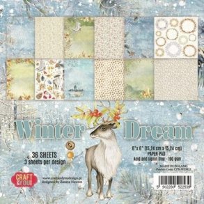 Scrap Sheets blok - Winter Dream