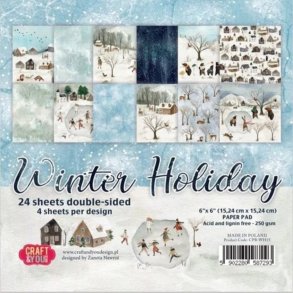  Scrap Sheets blok - Winter Holiday