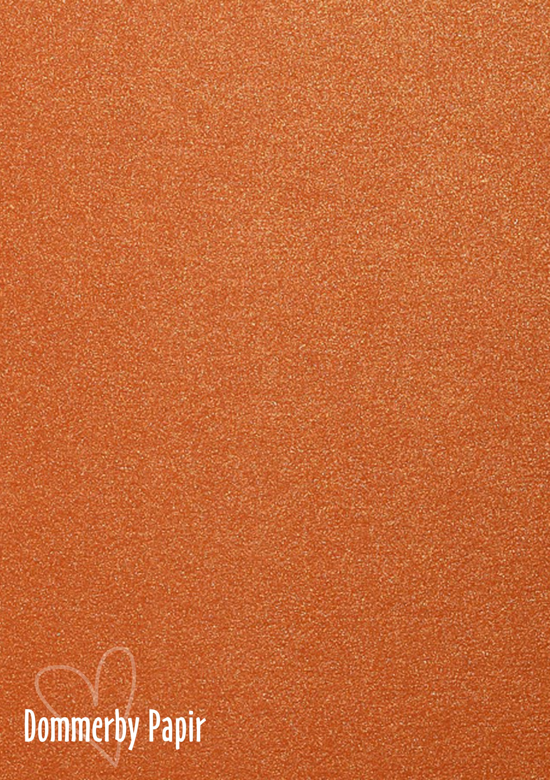 Glimmer Papir A4 120 g - Mandarin G70