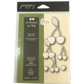 Poppystamps - Die - A cherry on top