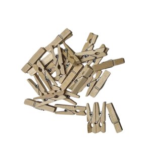 Mini klemmer i naturtr