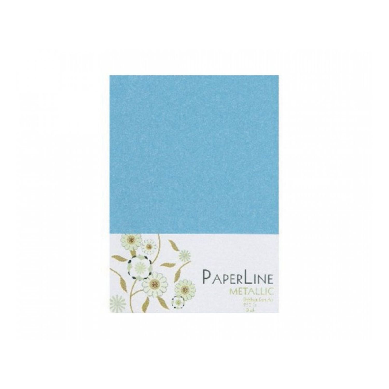 Kuvert A6 metallic - Blå