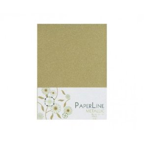 Kuvert A6 metallic - Guld