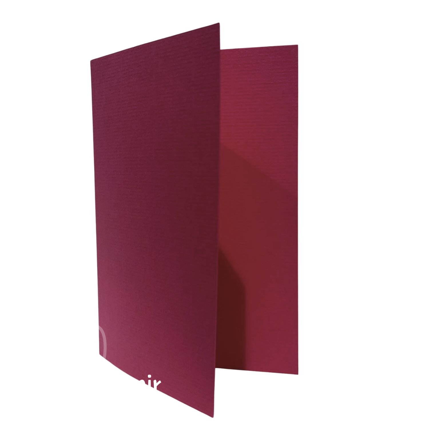 Kort Dommerby Papir - A6 - Aubergine
