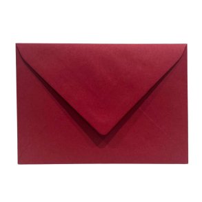 Kuvert Dommerby Papir - Bordeuax - 5 stk.