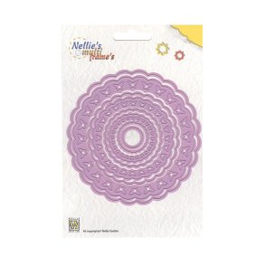 Nellies multi frames - Die - Rosette Butterflies