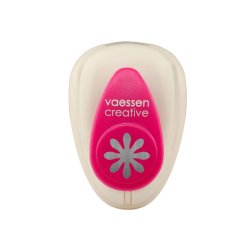 Blomst Daisy Punch - Vaessen - 9,5 mm