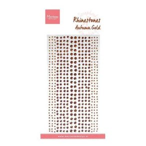 Selvklbende Rhinsten - Autumn Gold