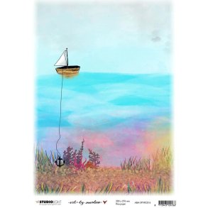 Rispapir med motiv - What lies beneath