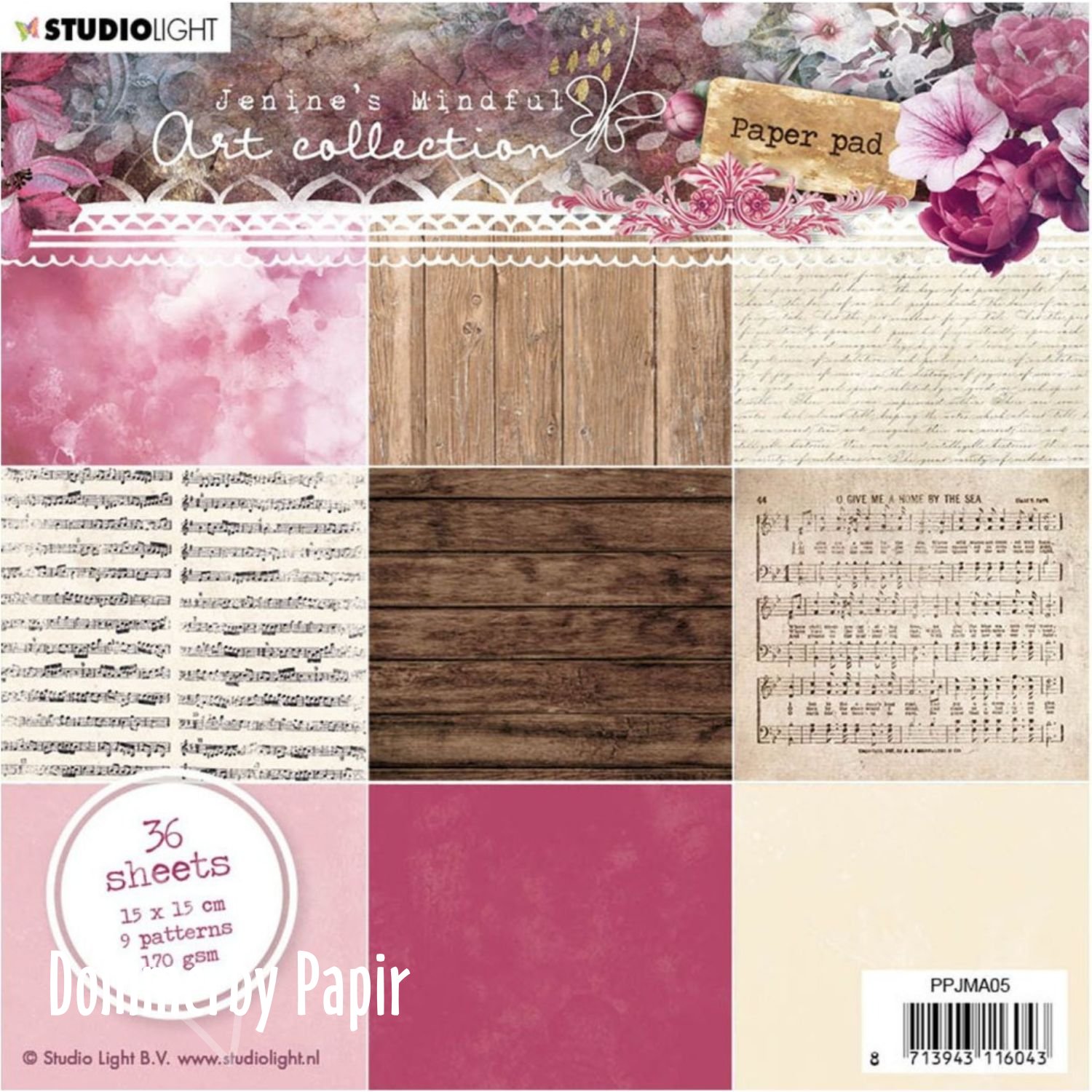 Scrap Sheets blok - Jeninis mindful art collection