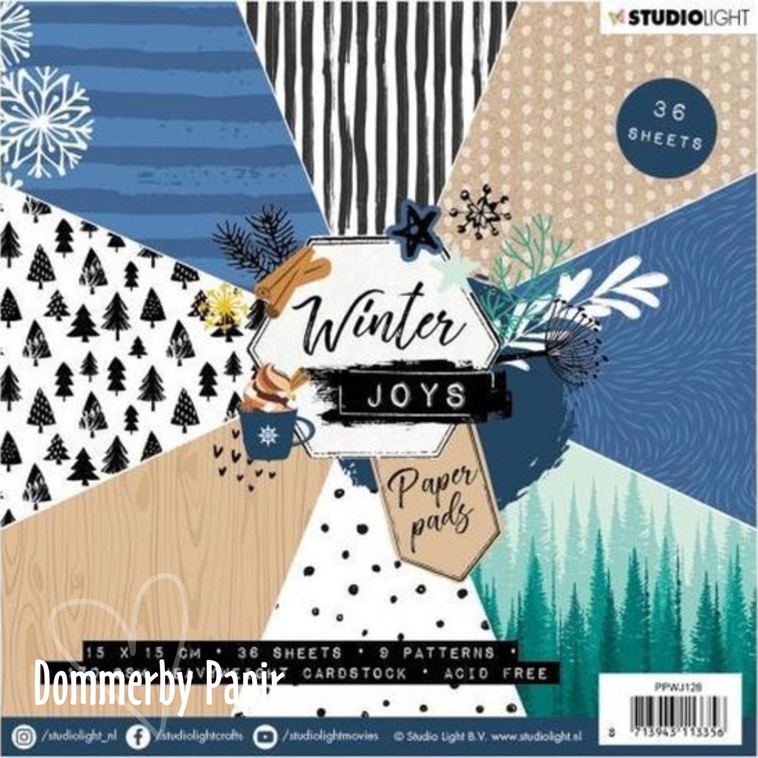 Scrap Sheets blok - Winter Joy 128