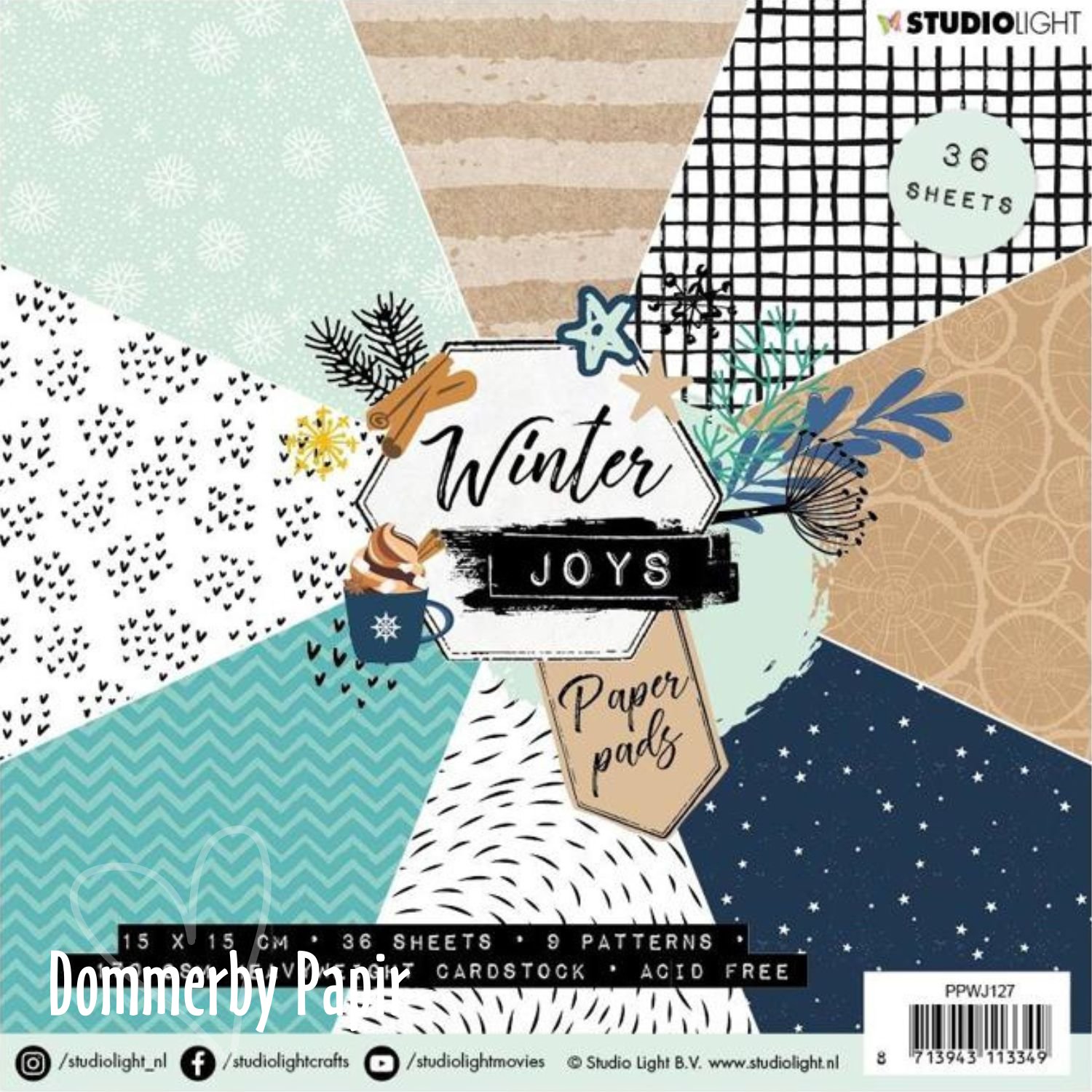 Scrap Sheets blok - Winter Joy 127