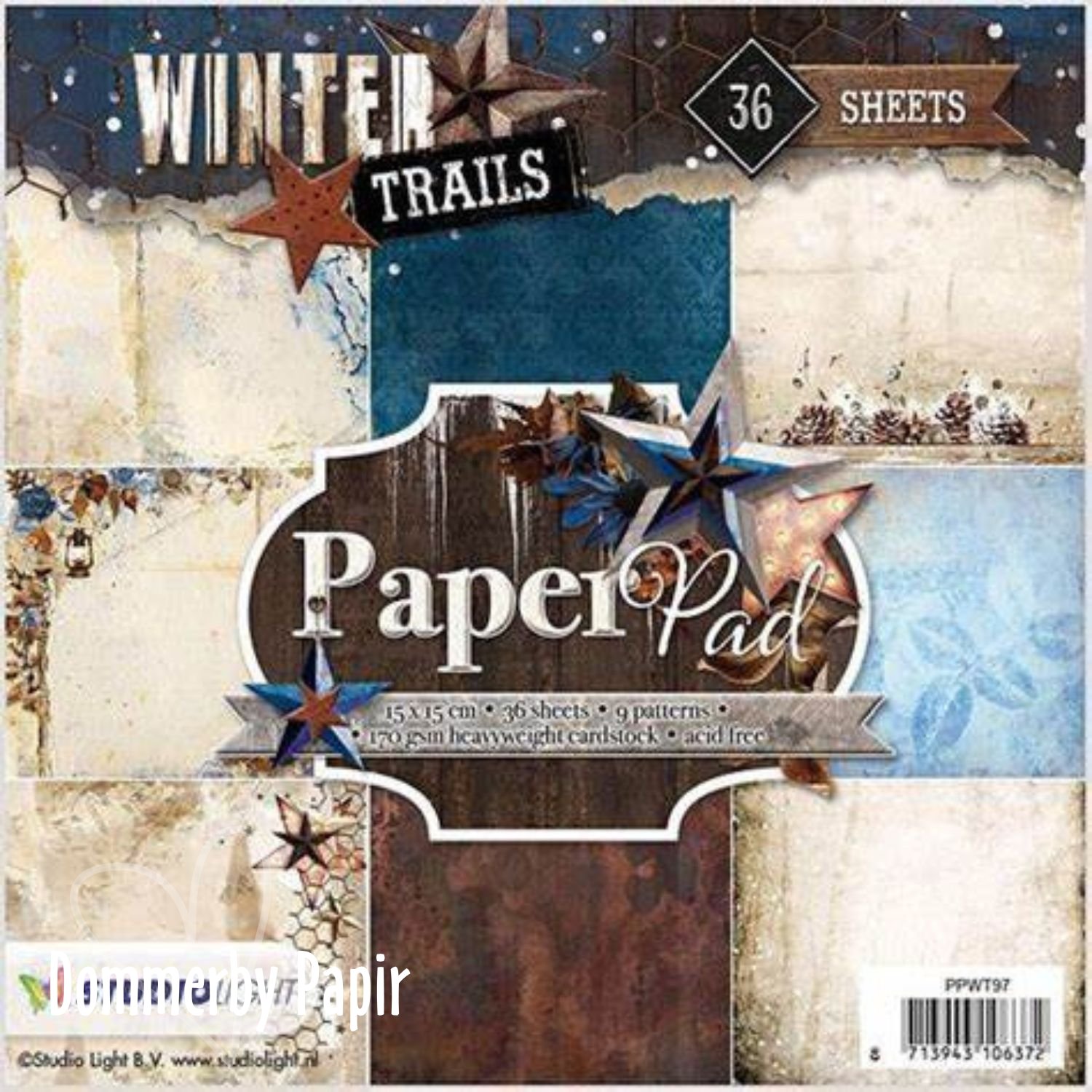 Scrap Sheets blok - Winter Trails