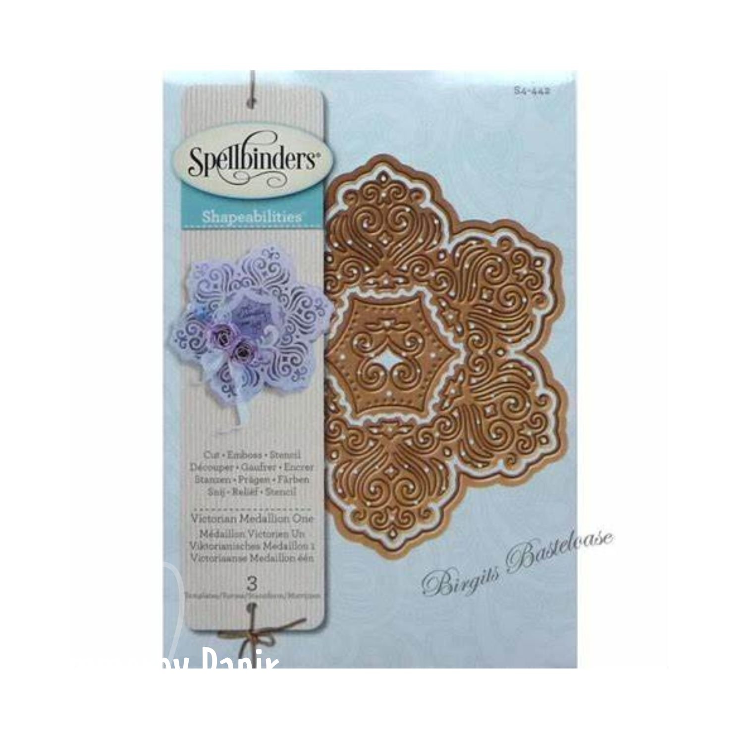 Spellbinders - Die - Victorian medallion one