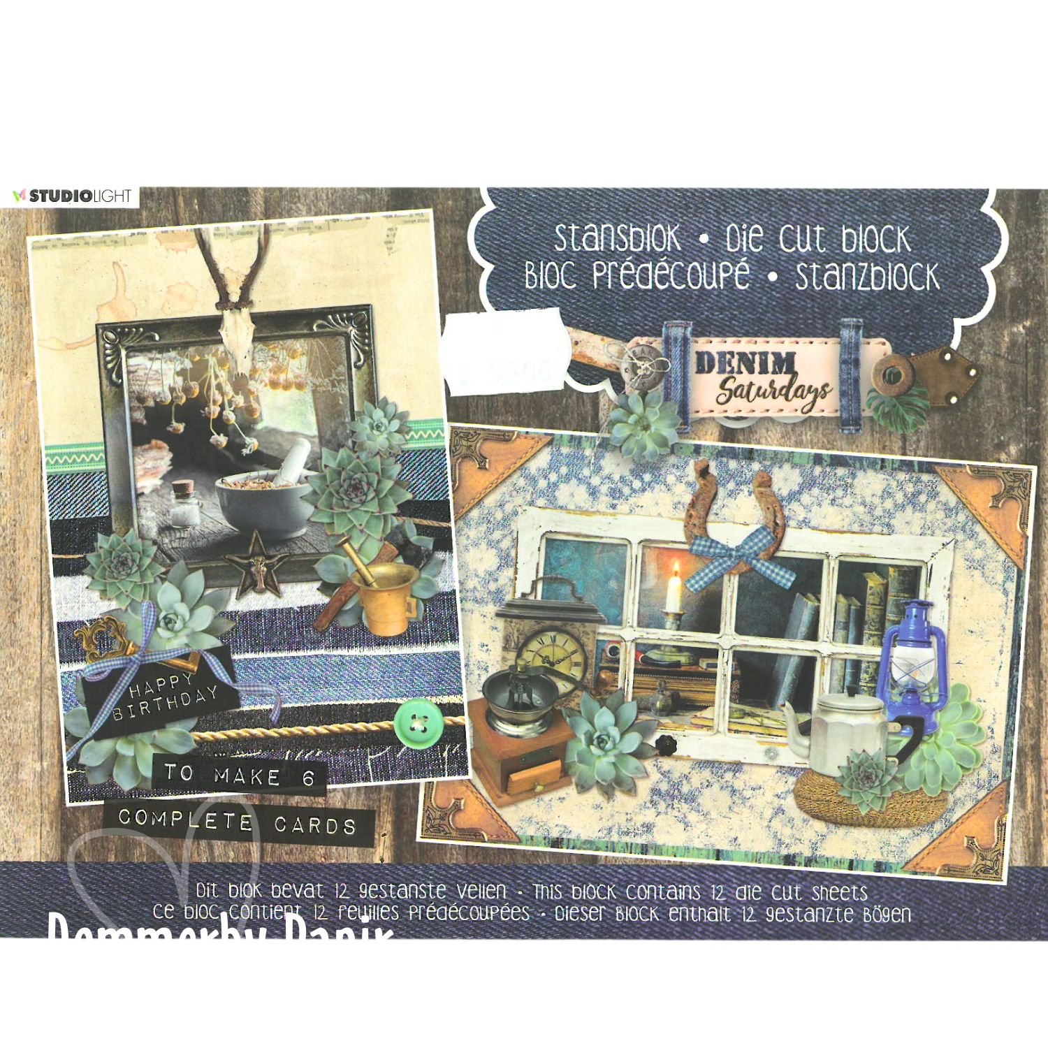 Scrap Sheets blok - Standseblok Denim Saturdays