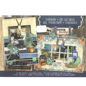 Scrap Sheets blok - Standseblok Denim Saturdays